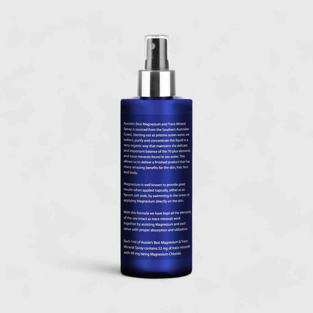 Aussie's Best Magnesium & Trace Mineral Spray - 4oz / 120ml