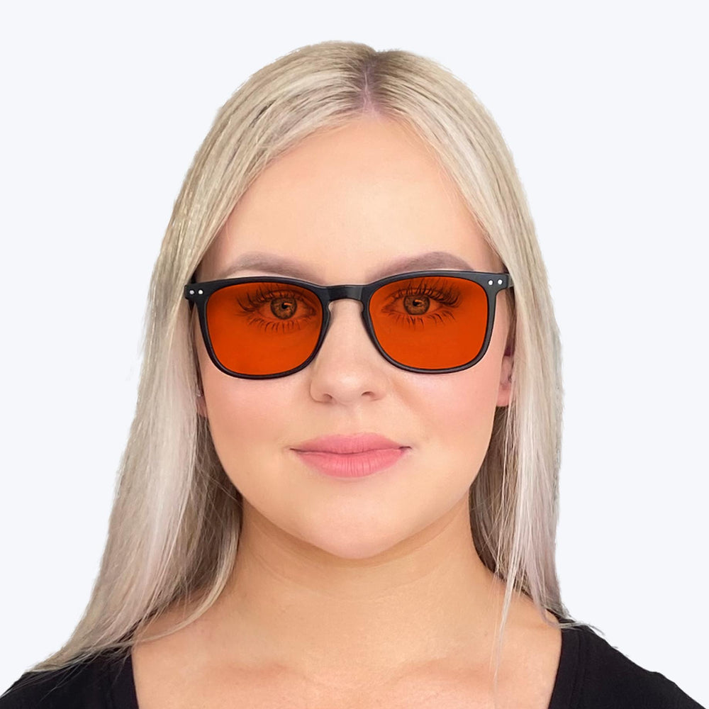 Nightfall Taylor Blue Blocking Glasses - Black