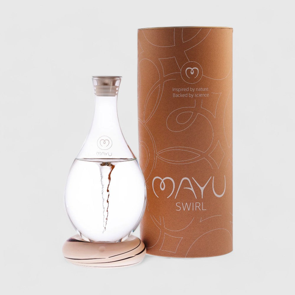 MAYU Swirl Structured Water Pitcher