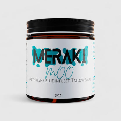 Meraki Moo Methylene Blue Infused Tallow Balm